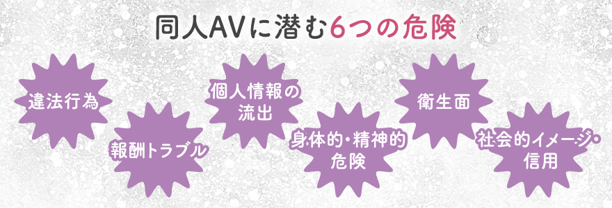 同人AVは危険？