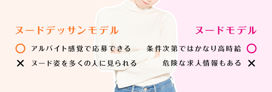 ヌードモデルのメリット・デメリット