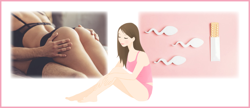 中には疑似精液を使用していない撮影もある